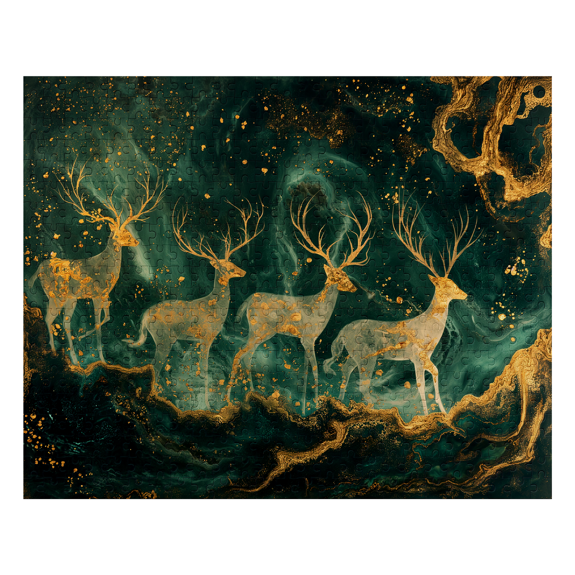 Stellar Hart 01 - Premium Jigsaw Puzzle, Constellation, Celestial, Fantasy - Multiple Sizes Available