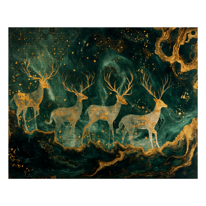 Stellar Hart 01 - Premium Jigsaw Puzzle, Constellation, Celestial, Fantasy - Multiple Sizes Available