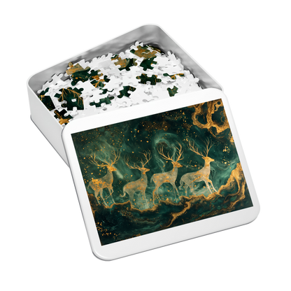 Stellar Hart 01 - Premium Jigsaw Puzzle, Constellation, Celestial, Fantasy - Multiple Sizes Available