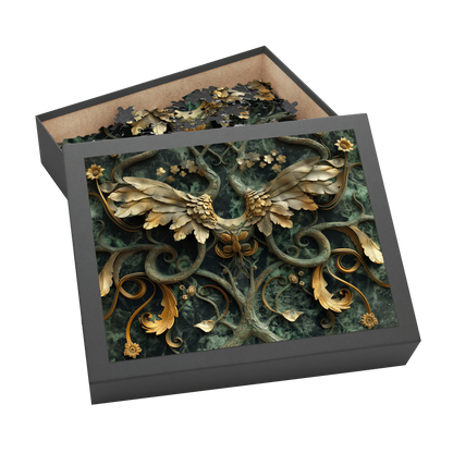 Totem 01 - Premium Jigsaw Puzzle, Ornate, Fantasy - Multiple Sizes Available