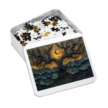 World Tree 02 - Premium Jigsaw Puzzle, Ornate, Fantasy - Multiple Sizes Available
