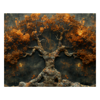 World Tree 04 - Premium Jigsaw Puzzle, Ornate, Fantasy - Multiple Sizes Available
