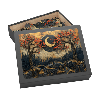 World Tree 05 - Premium Jigsaw Puzzle, Ornate, Fantasy - Multiple Sizes Available