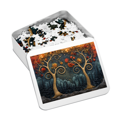 World Tree 06 - Premium Jigsaw Puzzle, Ornate, Fantasy - Multiple Sizes Available