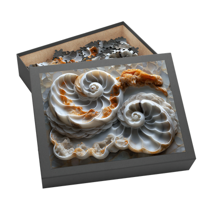Many Shells - Premium Jigsaw Puzzle, Ornate, Detailed - Multiple Sizes Available