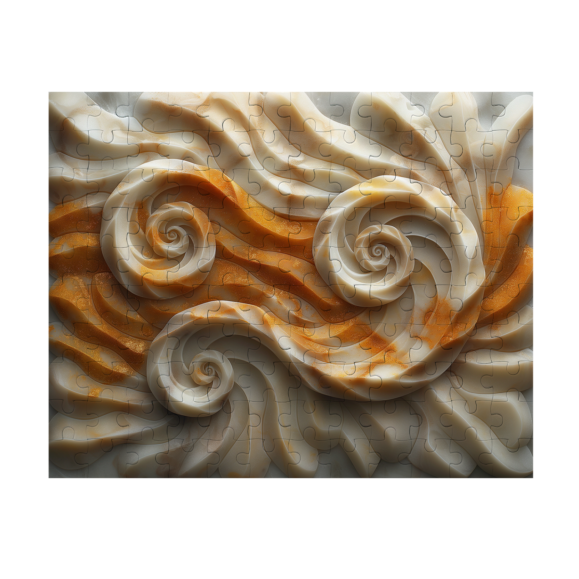Copper Shell - Premium Jigsaw Puzzle, Ornate, Detailed - Multiple Sizes Available