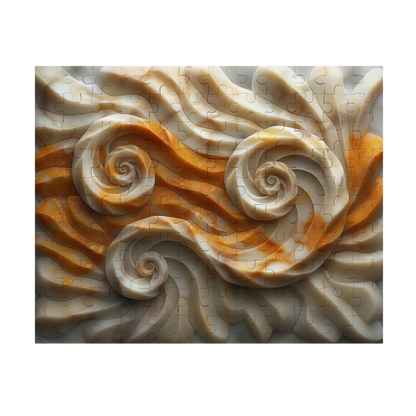 Copper Shell - Premium Jigsaw Puzzle, Ornate, Detailed - Multiple Sizes Available