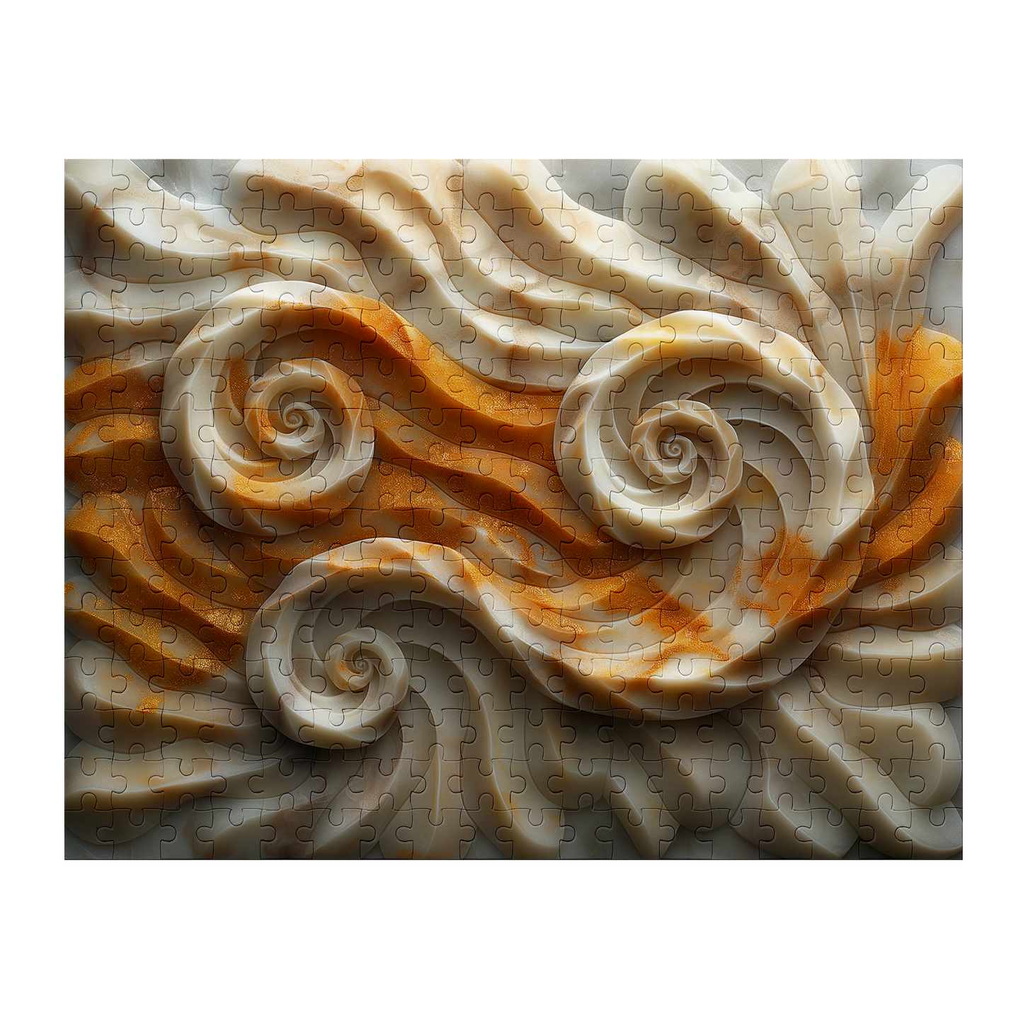 Copper Shell - Premium Jigsaw Puzzle, Ornate, Detailed - Multiple Sizes Available