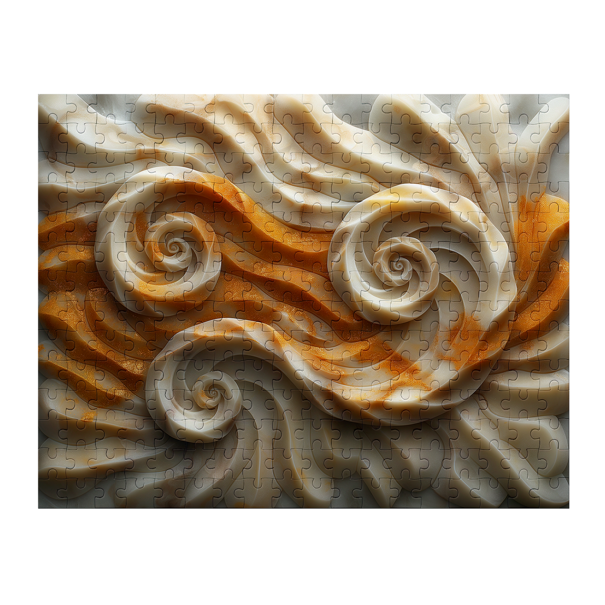 Copper Shell - Premium Jigsaw Puzzle, Ornate, Detailed - Multiple Sizes Available