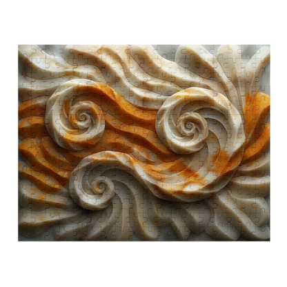 Copper Shell - Premium Jigsaw Puzzle, Ornate, Detailed - Multiple Sizes Available
