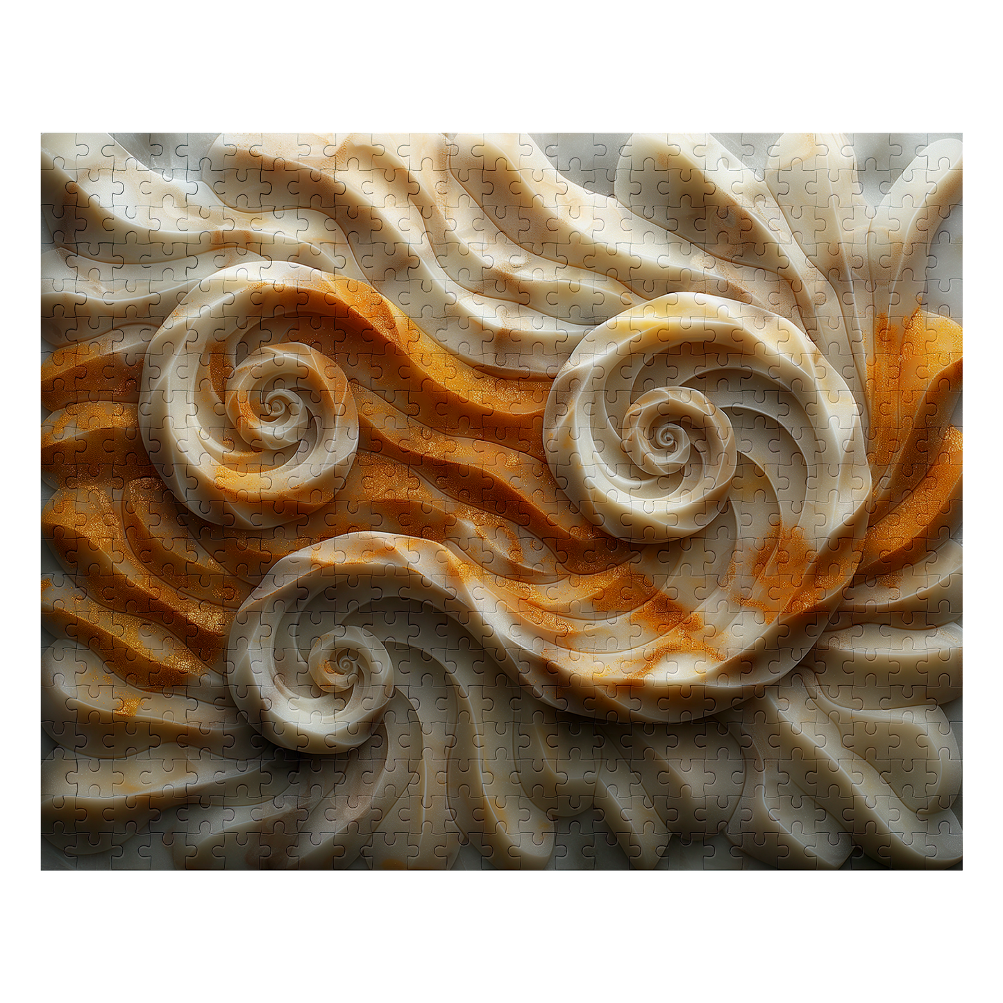 Copper Shell - Premium Jigsaw Puzzle, Ornate, Detailed - Multiple Sizes Available