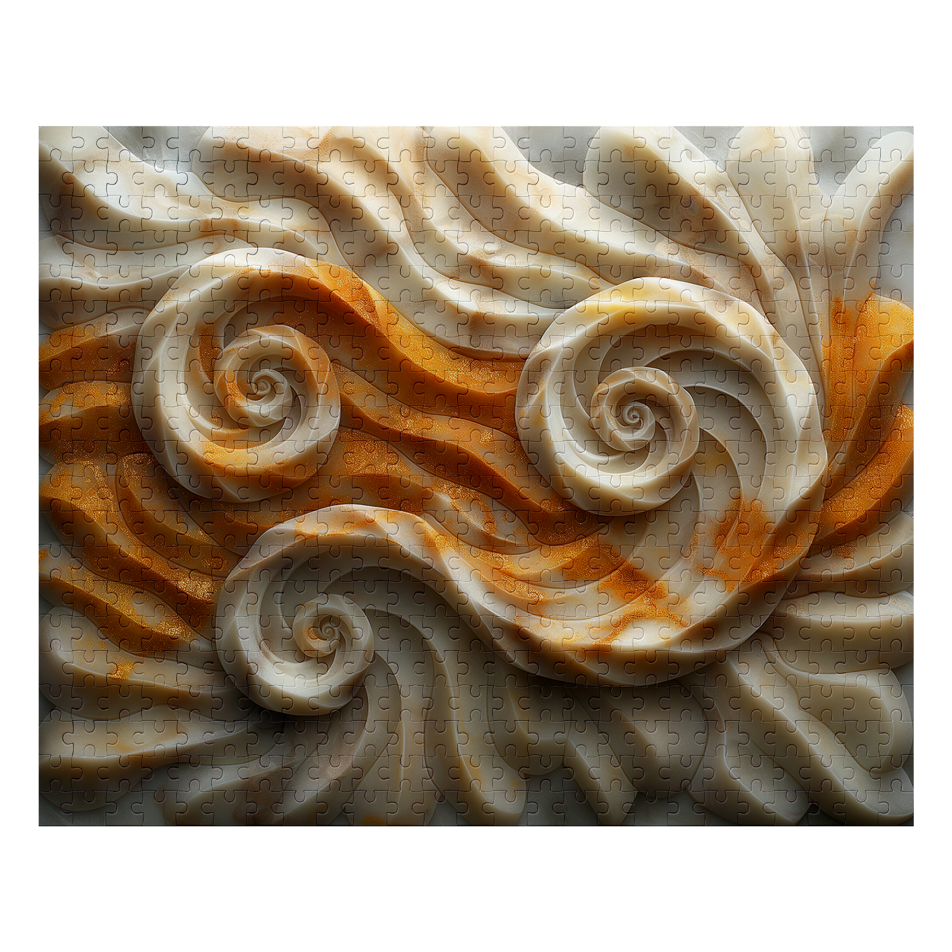 Copper Shell - Premium Jigsaw Puzzle, Ornate, Detailed - Multiple Sizes Available