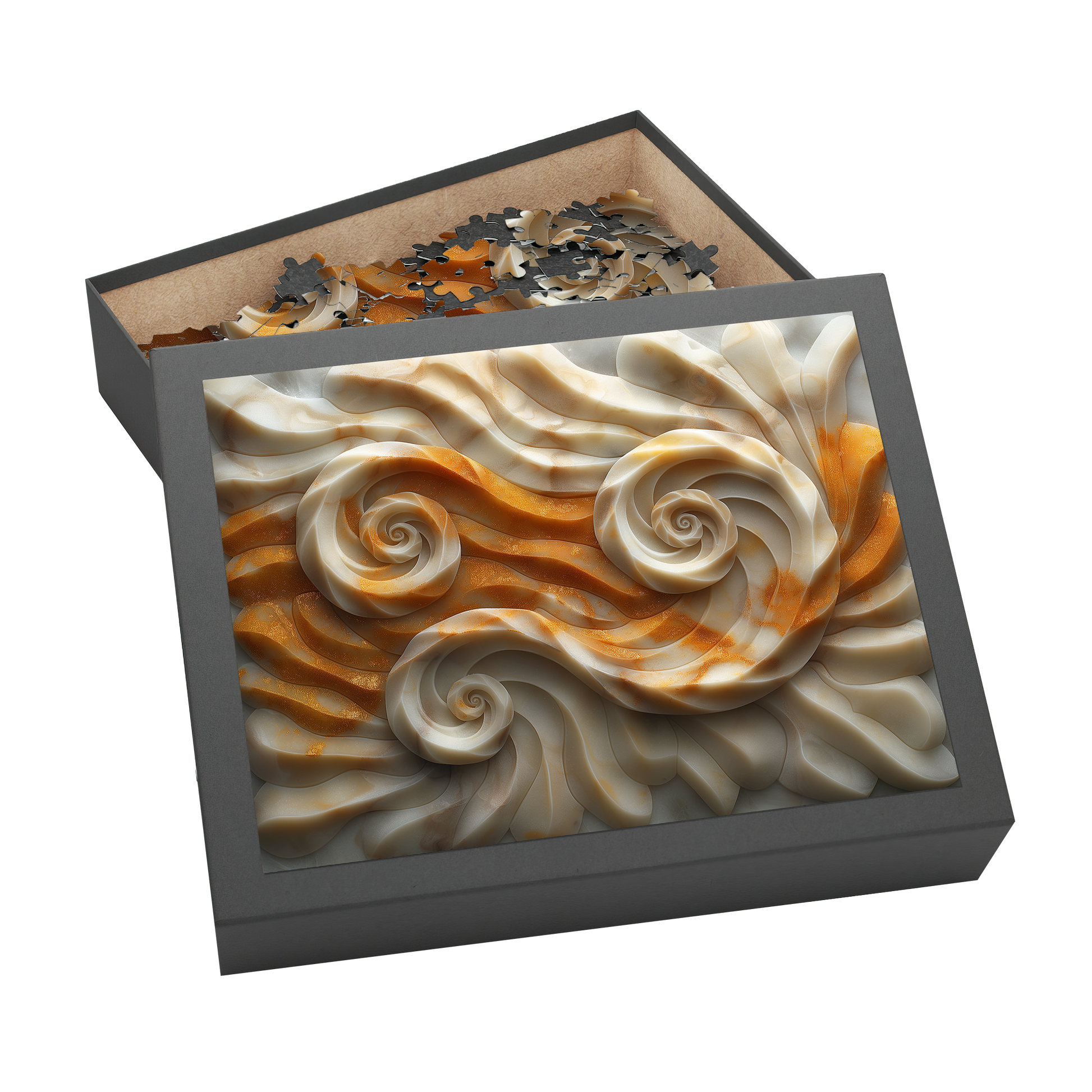 Copper Shell - Premium Jigsaw Puzzle, Ornate, Detailed - Multiple Sizes Available