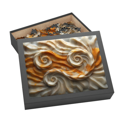 Copper Shell - Premium Jigsaw Puzzle, Ornate, Detailed - Multiple Sizes Available