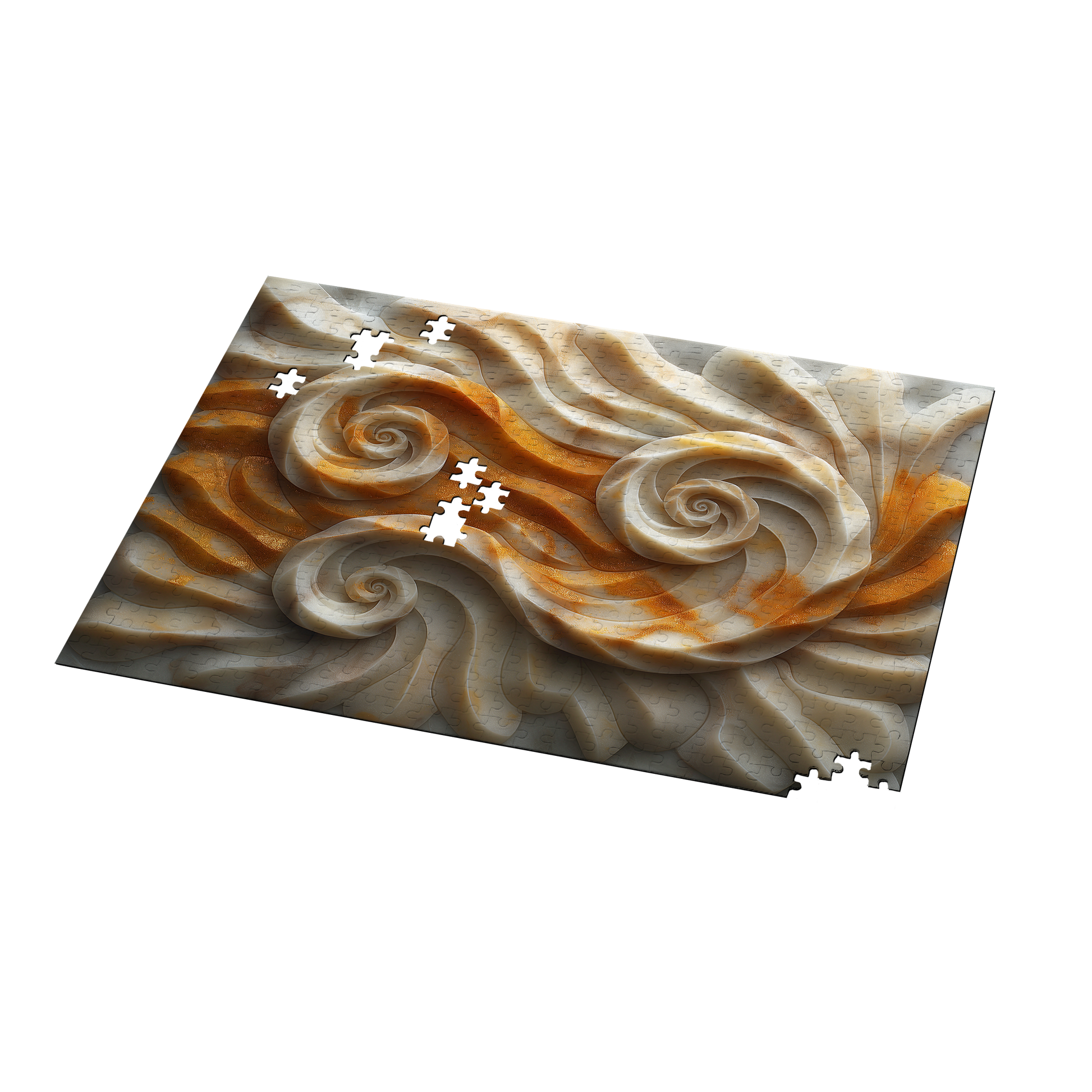 Copper Shell - Premium Jigsaw Puzzle, Ornate, Detailed - Multiple Sizes Available