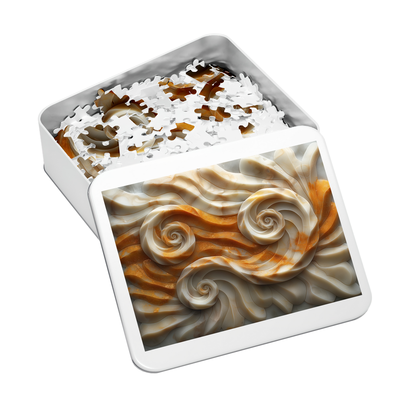 Copper Shell - Premium Jigsaw Puzzle, Ornate, Detailed - Multiple Sizes Available