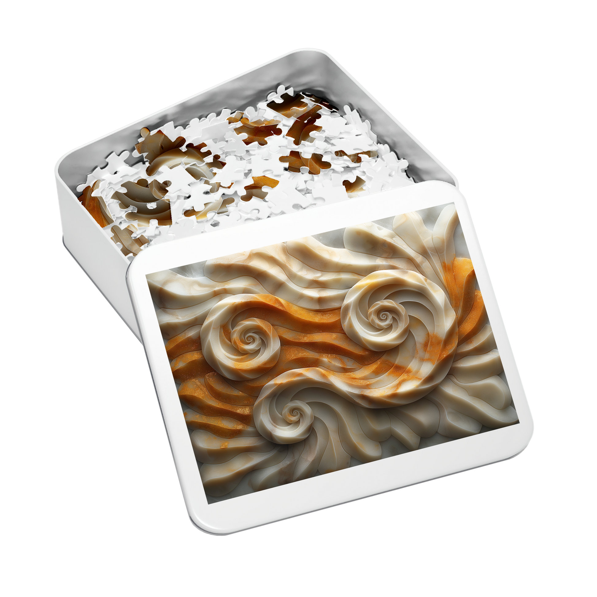 Copper Shell - Premium Jigsaw Puzzle, Ornate, Detailed - Multiple Sizes Available