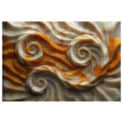 Copper Shell - Premium Jigsaw Puzzle, Ornate, Detailed - Multiple Sizes Available