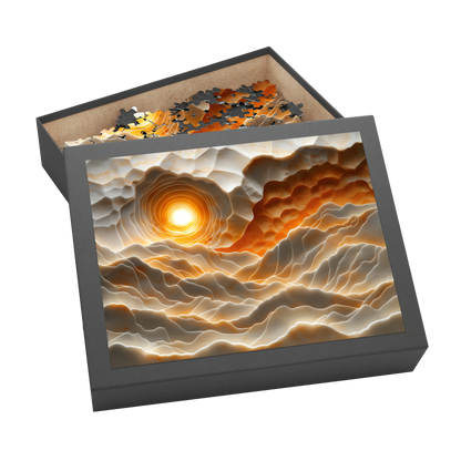 Seaside Sunrise - Premium Jigsaw Puzzle, Ornate, Detailed - Multiple Sizes Available